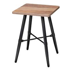 Foto van Gebor - industriële sidetable stan - handig formaat - meer dan functionaliteit - 40x40x50cm