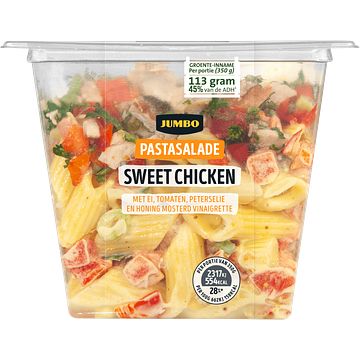 Foto van Jumbo pastasalade sweet chicken 350g