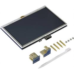 Foto van Tru components touchscreenmonitor 12.7 cm (5 inch) 800 x 480 pixel geschikt voor serie: raspberry pi