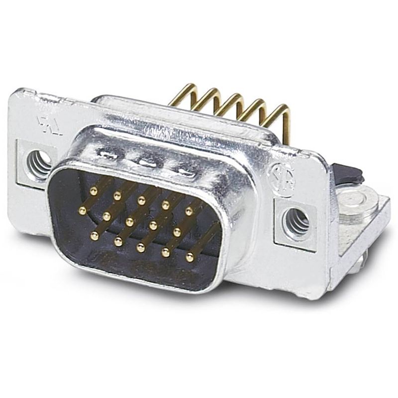 Foto van Phoenix contact vs-09-st-dsub-hd-er 1655098 d-sub male connector 90 ° aantal polen: 15 solderen 10 stuk(s)