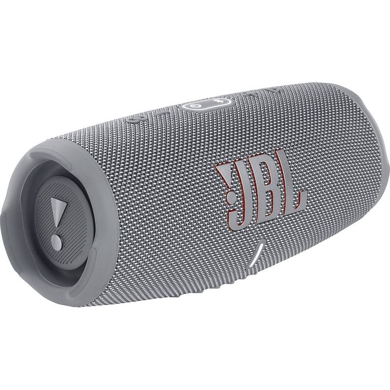 Foto van Jbl harman charge 5 bluetooth luidspreker stofdicht, waterdicht, outdoor grijs