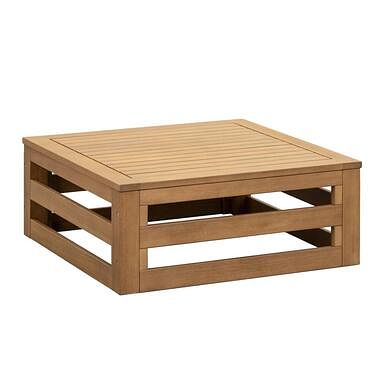 Foto van Loungebank element clermont tafel/hocker 30x72x72 cm - leen bakker