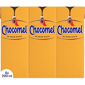 Foto van Chocomel vol 6 x 200ml bij jumbo