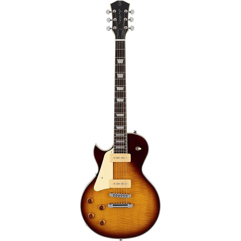 Foto van Sire larry carlton l7vl tobacco sunburst linkshandige elektrische gitaar