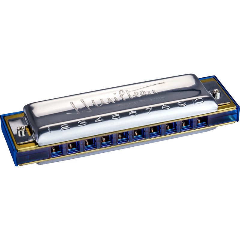 Foto van Hohner harmonica j.j. milteau signature diatonische mondharmonica g