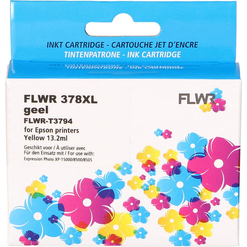 Foto van Flwr epson 378xl geel cartridge