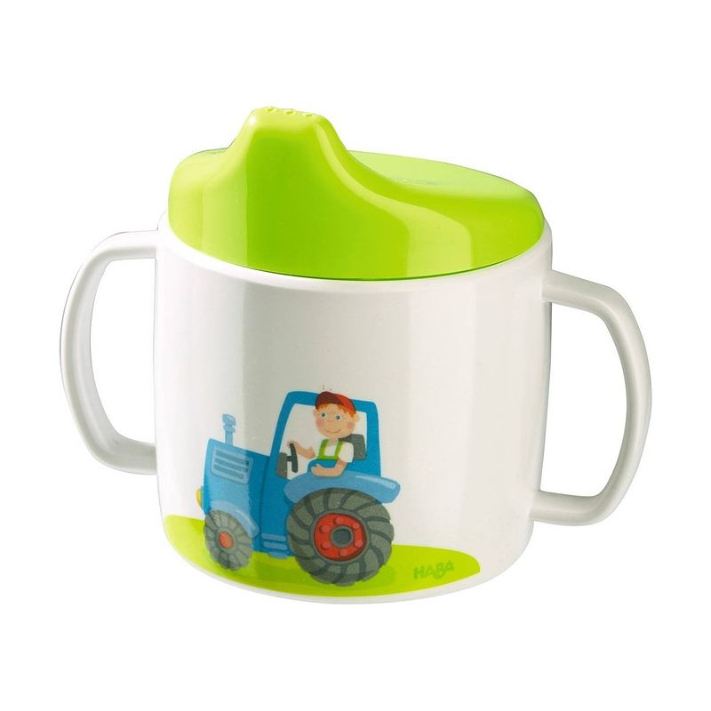 Foto van Haba baby drinkbeker tractor