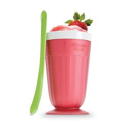 Foto van Slush en milkshake maker, rood - zoku minute maid