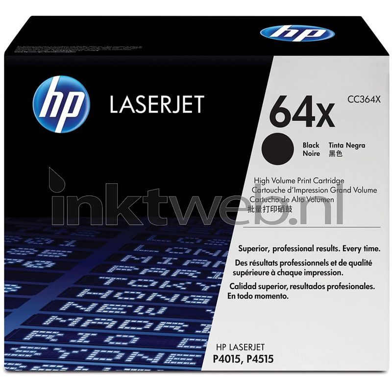 Foto van Hp 64x hc zwart toner