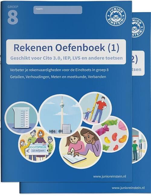 Foto van Rekenen oefenboeken compleet - paperback (9789492265685)