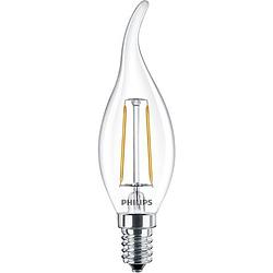 Foto van Philips lighting 37759200 led-lamp energielabel e (a - g) e14 kaars windlicht 2 w = 25 w warmwit (ø x l) 35 mm x 123 mm 1 stuk(s)