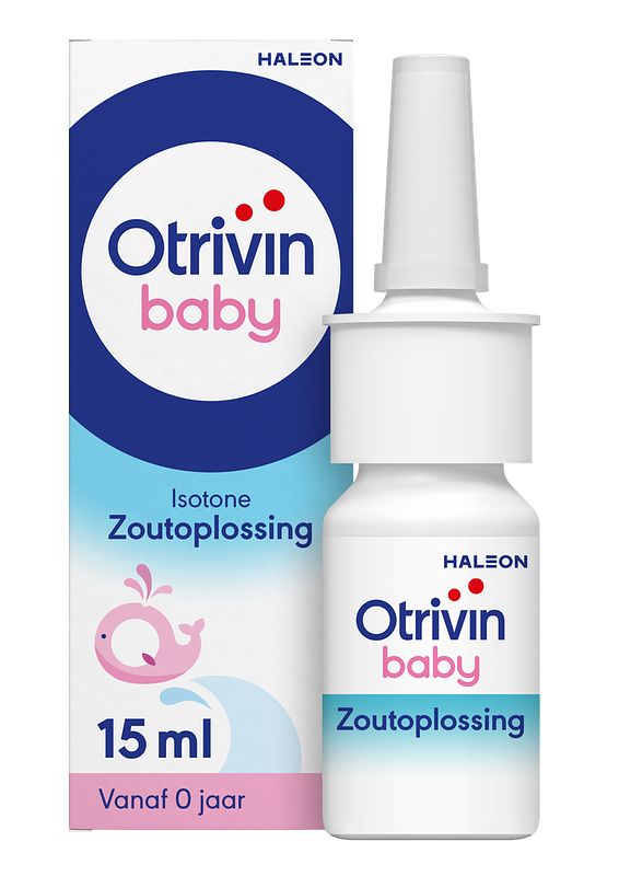 Foto van Otrivin zoutoplossing baby neusspray 15ml bij jumbo