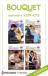 Foto van Bouquet e-bundel nummers 4209 - 4212 - clare connelly - ebook (9789402548556)