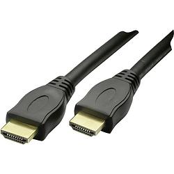 Foto van Schwaiger hdmi aansluitkabel hdmi-a stekker, hdmi-a stekker 5.00 m zwart hdm0500043 vergulde steekcontacten, ultra hd-hdmi hdmi-kabel