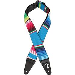 Foto van Fender serape strap blue multi gitaarband