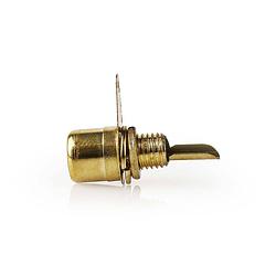 Foto van Nedis rca-connector - cavc24922gd - goud