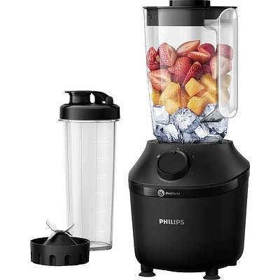 Foto van Philips hr2041/41 blender 450 w zwart