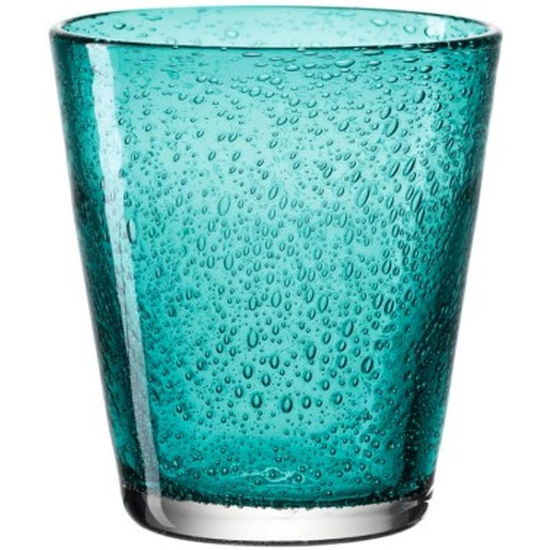 Foto van Leonardo waterglas burano blauw 330 ml