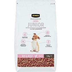 Foto van Jumbo hondenbrokken junior kip & rijst 1, 5kg