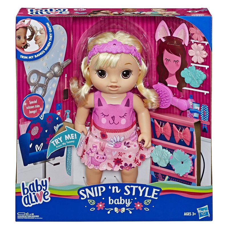 Foto van Pop baby alive magic hairstyle