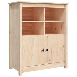 Foto van Vidaxl dressoir 83x41,5x100 cm massief grenenhout