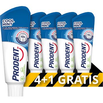 Foto van Prodent tandpasta cool mint 5 x 75ml bij jumbo