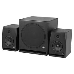 Foto van Devine rx-5a black (2x) + sub studiomonitoren