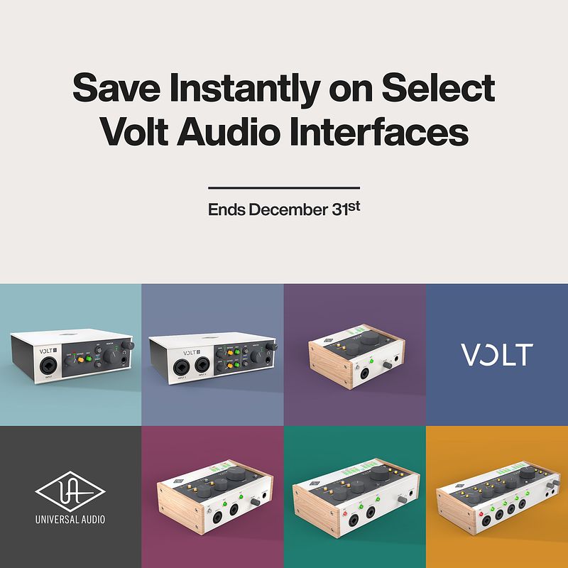 Foto van Universal audio volt 476 4x4 usb-c audio interface