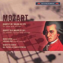 Foto van Mozart: quartet in f major/quintet in major - cd (8007144607258)