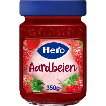 Foto van Hero fruitspread aardbeien 350g bij jumbo