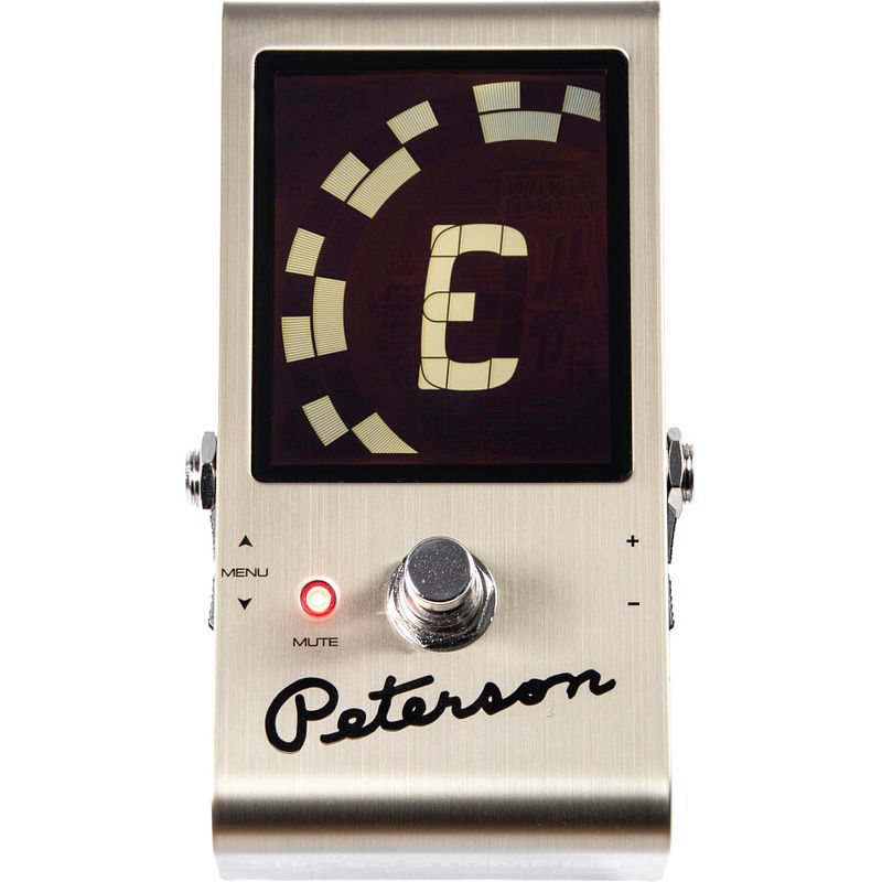 Foto van Peterson strobostomp le 75th anniversary limited edition compact strobe pedal tuner