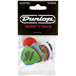 Foto van Dunlop pvp113 electric pick variety pack plectrum set 12 stuks