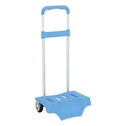 Foto van Rugzaktrolley safta licht blauw