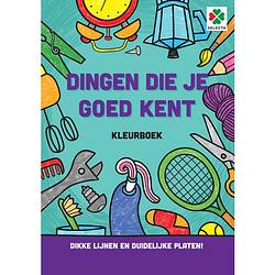 Foto van Selecta kleurboek dingen die je goed kent junior 30 cm papier