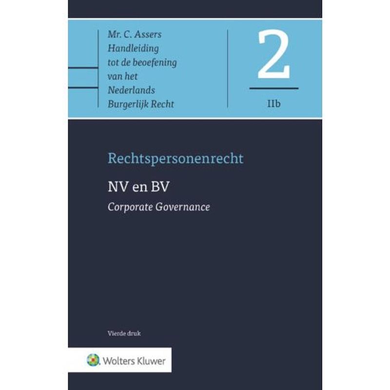 Foto van Nv en bv - corporate governance - asser-serie