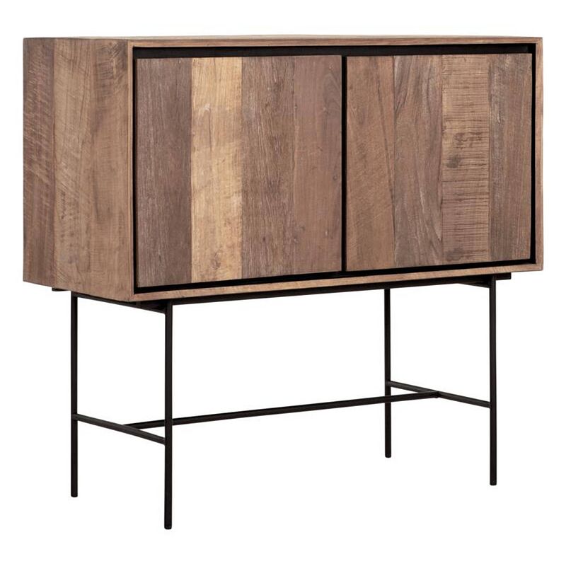 Foto van Dtp home dresser metropole small, 2 doors,95x100x45 cm, recycled te...