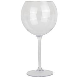 Foto van Depa gin/cocktail glazen - 4x - transparant - onbreekbaar kunststof - 650 ml - cocktailglazen