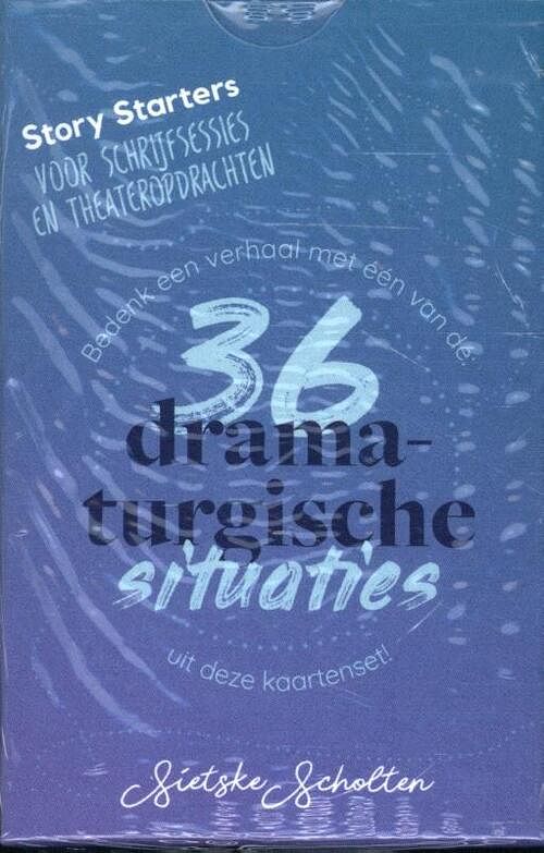 Foto van 36 dramaturgische situaties - sietske scholten - pakket (9789492270344)