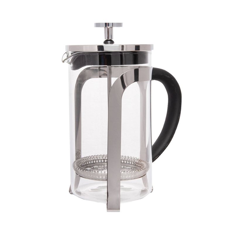 Foto van Biggcoffee - french press koffiemaker - cafetiere koffie - borosilicaatglas - rvs - 600ml