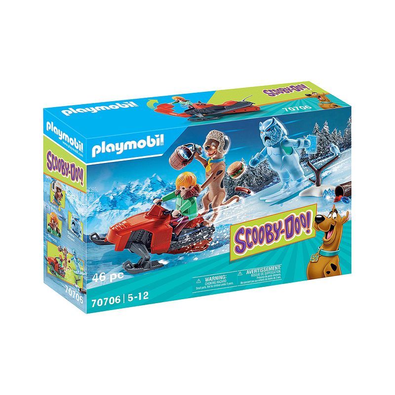 Foto van Playmobil scooby-doo - avontuur met snow ghost (70706)