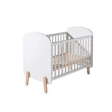 Foto van Vipack babybed kiddy - wit - 60x120 cm - leen bakker