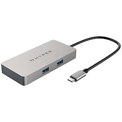 Foto van Targus hdmb2-gl 2 poorten usb-c® (usb 3.2 gen 2) multiport hub zilver