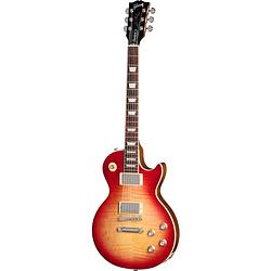 Foto van Gibson les paul standard 60s faded vintage cherry sunburst elektrische gitaar met koffer