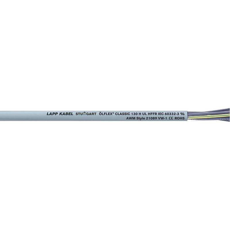 Foto van Lapp ölflex® classic 130 h stuurstroomkabel 4 g 16 mm² grijs 1123177-500 500 m