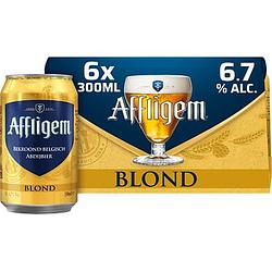 Foto van Affligem blond bier blikken 6 x 330ml bij jumbo