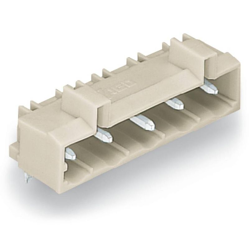 Foto van Wago 721-864/001-000 male header (standaard) 2060 totaal aantal polen: 4 rastermaat: 7.50 mm 100 stuk(s)