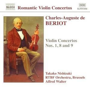 Foto van Bériot: violin concerto nos. 1, 8 & 9 - cd (0747313510429)