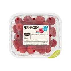 Foto van 3 voor € 5,50 | jumbo frambozen 125g aanbieding bij jumbo