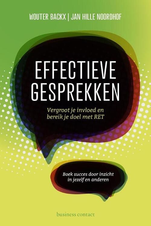 Foto van Effectieve gesprekken - jan hille noordhof, wouter backx - ebook (9789047007975)