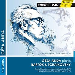 Foto van Géza anda plays bartok and tchaikovsky - cd (4010276026693)